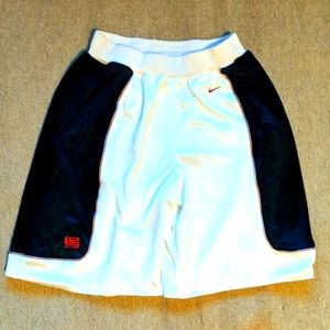 Men's LeBron James 2 pocket (with zippers) basketball shorts